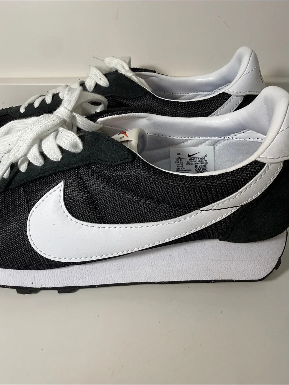 New Nike LD 1000 Black & White Men's Retro Sneakers - Size 12 (Retail $105)